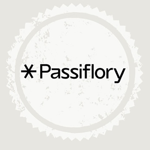 Logo de Passiflory en el Pasaporte Gastronómico