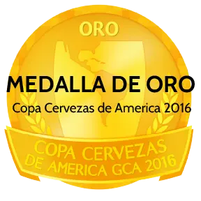 Gold Medal at Copa Cervezas de America 2016
