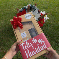 Caja de regalo premium con dos botellas de hidromiel artesanal Costa Rica Meadery