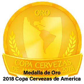 MEDALLA DE ORO - COPA CERVEZAS DE AMERICA 2018