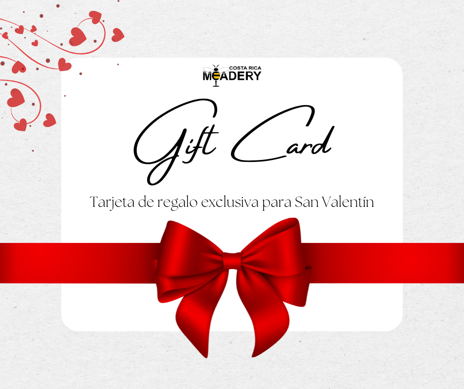 TARJETA DE REGALO - DÍA DE SAN VALENTIN - COSTA RICA MEADERY – Costa ...